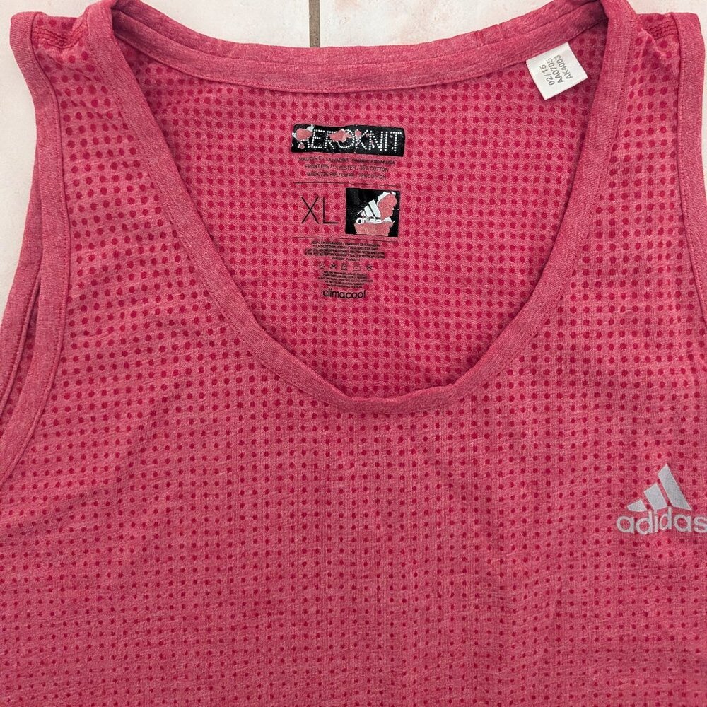 EUC Adidas Areoknit Climacool mens size XL sports / fitness tank top - Picture 2 of 3